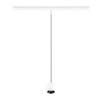 Lištové Magnetic SLV - LA 1010463 LIGHT EYE® 2.0 48V závěsné svítidlo, DALI, délka závěsu 200 cm, 3000K, 30°, bílá / černá - BIG WHITE (SLV)