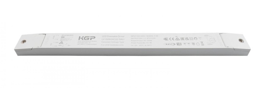 Stabilizované napětí - IMPR 872148 KGP napájení (CV, DC) stmívatelné - KGP, Long-Flat, DIM, CV, LV150W24CG2 DALI - DEKOLIGHT - foto 1