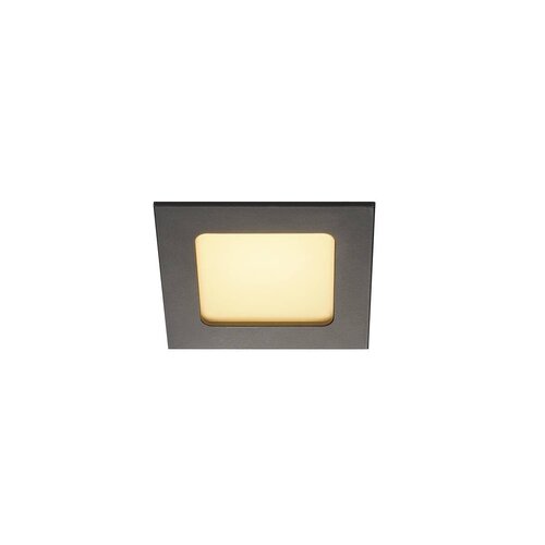 Hranatá - LA 112720 FRAME BASIC, sada LED, downlight, černé matné, 6 W, 3000K, včetně ovladače - BIG WHITE (SLV) - foto 1