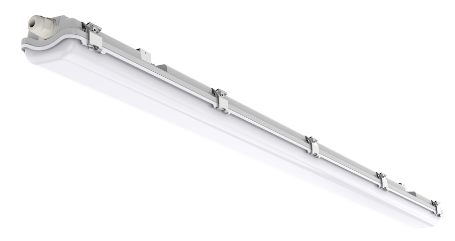 Příslušenství - Svítidlo pro jednostranné napájení LED Tube T8 1x150cm IP65 s SS klipy - foto 1
