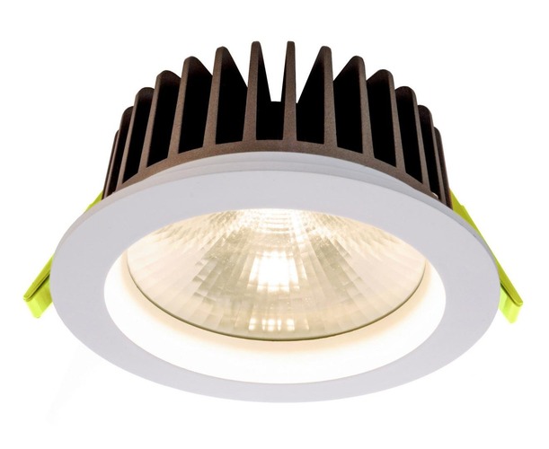 Kruhová - IMPR 565180 Stropní zápustné svítidlo COB 130 bílá 18W LED 3000K 1514lm - LIGHT IMPRESSIONS - foto 1