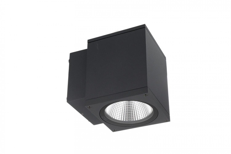Nástěnná - IMPR 731203 Deko-Light nástěnné přisazené svítidlo - ShoreLine Pro hranaté, 12 W, DIM, 3000/4000 K, tmavěšedá - foto 1