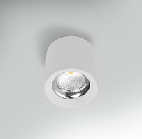 Downlight - CEN RNDBI-1511030 Stropní svítidlo LED RONDO bílé pr.130x155mm 25W 230V 3000K 45d IP20 - CENTURY
