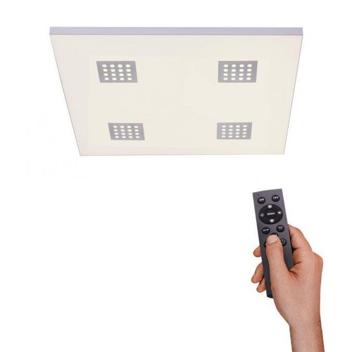 Hranatá - PN 6434-95 PURE-NEO LED stropní svítidlo hranaté v puristickém designu s nastavitelnou barvou světla a funkcí stmívání 2700-5000K - PAUL NEUHAUS - foto 1