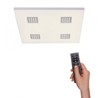 Hranatá - PN 6434-95 PURE-NEO LED stropní svítidlo hranaté v puristickém designu s nastavitelnou barvou světla a funkcí stmívání 2700-5000K - PAUL NEUHAUS