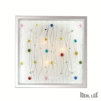Hranatá - ILUX 091013 Stropní a nástěnné svítidlo Ideal Lux Ocean PL3 color 091013 čiré 42cm - IDEALLUX