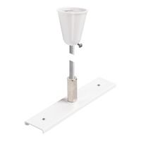 Lištové Magnetic SLV - LA 1006602 Výztužná lištová deska s nástavbovou sadou 48 V TRACK, 1m tyč bílá - BIG WHITE (SLV)