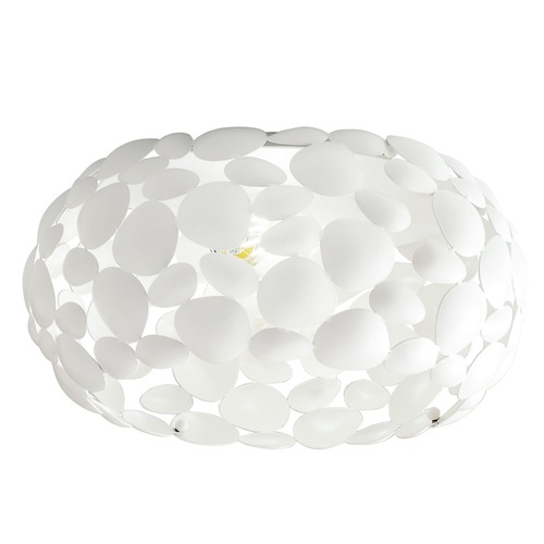 Dekorativní - FAN I-DIONISO-PL48-BCO Stropní svítidlo Dioniso, bílé, 3 x E27, 48 x 21 cm - FANEUROPE - foto 1