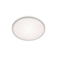 Kruhová - BRILO 3046-014 LED stropní svítidlo pr. 28 cm 15W 1500lm stříbrná - BRILO