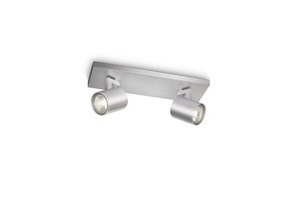 Bodová - PH 53092/48/12 Bodové svítidlo Philips Runner 53092/48/12 matný chrom 2x max.50W - PHILIPS (915004329001)