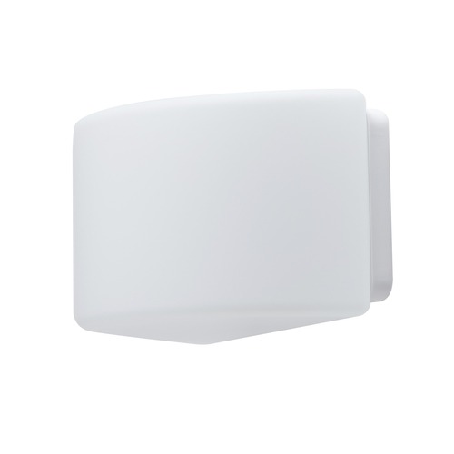 Hranatá - OS NEV41615 NEVA 2 stropní/nástěnné skleněné svítidlo bílá IP43 100W E27 (původní kód OS 41615) - OSMONT - foto 1