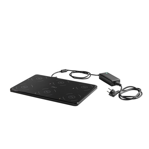 Příslušenství - FAN LED-LIBERTY-STATION Příslušenství pro nabíjení svítidel LIBERTY- 6 stanic 5 V / 1,5 A černá - FANEUROPE - foto 1