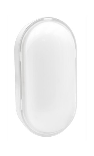 Nástěnná - CEN SMO-162240 SIMPLY LED stropní svítidlo venkovní bílé Oval 16W 4000K 1280lm CB IP65  - CENTURY - foto 1