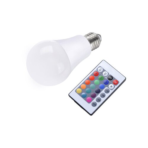 E27 - LD 08134 Stmívatelná LED RGB+W žárovka E27 7,5W 3000K + RGB 470lm - LEUCHTEN DIREKT / JUST LIGHT - foto 1