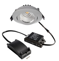 Kruhová - IMPR 565359 Deko-Light stropní vestavné svítidlo Dione, 230 V, DIM, 4000 K, stříbrná 220-240V AC/50-60Hz 8,50 W 4000 K 750 lm stříbrná-šedá