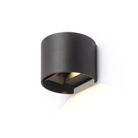Nástěnná - RED R12605 TITO R nástěnná černá 230V LED 6W IP54 3000K - RED - DESIGN RENDL