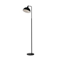 Stojací lampy - FAN I-CHARLESTON-PT Stojací lampa Piantana Charleston, černá, 1 x E27, 25 x 40 x 165 cm - FANEUROPE
