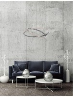 Kruhová - NV 8107402 Závěsné svítidlo LIVORNO chromovaný hliník a akryl nastavitelné LED 29W 230V 3000K IP20 - NOVA LUCE