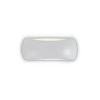 Nástěnná - ILUX 123745 Venkovní nástěnné svítidlo Ideal Lux Francy-1 AP1 bianco 123745 bílé - IDEALLUX