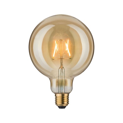 E27 - P 28401 1879 LED Vintage Globe125 2,5W E27 zlatá 1700K - PAULMANN - foto 1