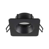 Hranatá - LA 1007347 NEW TRIA® 68 kroužek pro vestavbu do stropu, D: 8,2 Š: 8,2 H: 3,4 cm, IP 65, černá - BIG WHITE (SLV)