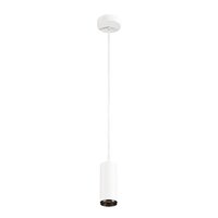 Subtilní - LA 1004151 NUMINOS® PD PHASE S vnitřní LED závěsné svítidlo bílá/černá 2700 K 36° - BIG WHITE (SLV)