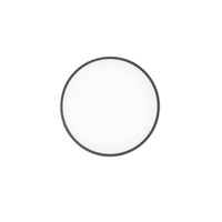 Kruhová - FAN I-PANGEA-PL40-NER Stropní LED svítidlo PANGEA, černá, 24 W, 3520 lm, s nastavitelnou barevnou teplotou (CCT), 41 x 6 cm - FANEUROPE