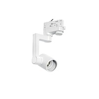 Svítidla - FAN LED-EXPRESS Třífázový lištový reflektor EXPRESS bílý, 1xE27, 14 x 10 cm - FANEUROPE