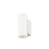 Nástěnná - LA 1010164 HELIA PRO S nástěnné svítidlo pro povrchovou montáž, nahoru/dolů, DALI, P1, válcové, 2700 K, 6 W, 24°, bílé - BIG WHITE (SLV)