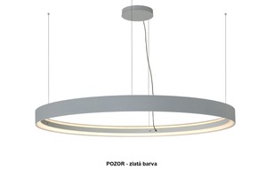 Kruhová - HAL 108Z-50137K-31FOD/830 Závěsné svítidlo INDI (108Z-50137K-31FOD/830, 50M0/2731) zlaté stmívatelné DALI - HALLA