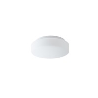 Kruhová - OS EDN51850 EDNA 1 stropní/nástěnné skleněné svítidlo bílá IP43 4000 K 7W LED - OSMONT