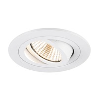Kruhová - LA 1007401 NEW TRIA® 75 stropní vestavné svítidlo, 2700K, 38°, IP 20, kulaté, bílá - BIG WHITE (SLV)