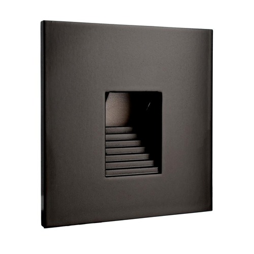 Pro zapuštěná svítidla - IMPR 930487 Deko-Light kryt hranaté černá &quot;schůdky&quot; pro Alwaid - LIGHT IMPRESSIONS - foto 1