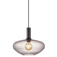 Koule - NOR 48973047 Závěsné svítidlo Alton 35 60W E27 černá kouřová - NORDLUX