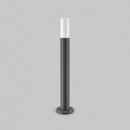 Sloupková - M O418FL-01GR1 Venkovní sloupkové svítidlo Willis E27 60W IP54 tmavě šedé kov průhledný difuzor - MAYTONI - foto 1