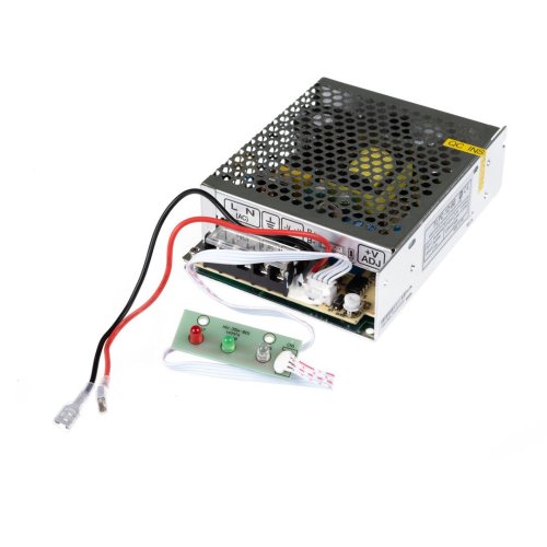LED materiál a řízení - UPS zdroj 12V 96W (120) s nabíjením - foto 1