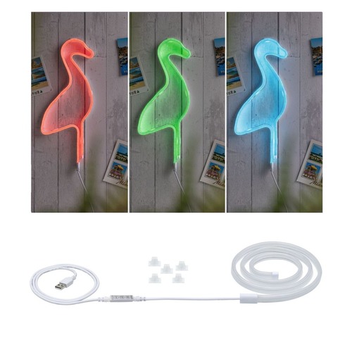 Dekorační - P 70557 Neon Colorflex USB Strip 1m 5W RGB USB-konektor - PAULMANN - foto 1