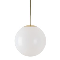 Koule - OS ISI64149 ISIS P4 PM HP závěsné plastové svítidlo mosaz / bílá IP40 3000 K 59W LED - OSMONT