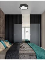 Downlight - NV 8186202 Stropní svítidlo DARIUS stropní svítidlo kov a akrylový difuzor černá zvenku a matná bílá uvnitř E27 4x12W - NOVA LUCE