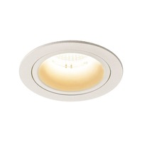 Kruhová - LA 1003854 NUMINOS® DL M vnitřní LED zápustné stropní svítidlo bílá/bílá 2700 K 20° včetně listových pružin - BIG WHITE (SLV)