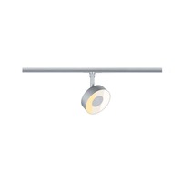 Svítidla - P 93152 URail lištový spot Circle 5W 2700 - 4000K stmívatelné 230V matný chrom - PAULMANN