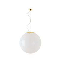Koule - OS ISI60104 ISIS L5 PM závěsné plastové svítidlo mosaz / bílá IP40 3000 K 48W LED - OSMONT