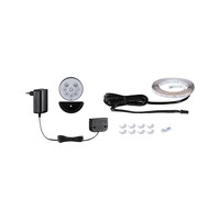 Dekorační - P 79574 LED Strip Akustický Panel základní sada 2,4m RGB černá - PAULMANN