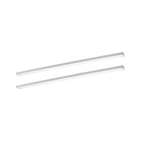 Přisazená - P 98620 LED podskříňkové svítidlo Inline 2x6W rozšiřovací sada 550x26mm 24V matný chrom - PAULMANN