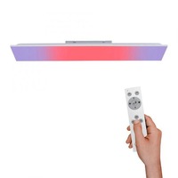Hranatá - LD 15621-16 YUKON LED panel svítidlo, 100x25cm, RGB a CCT, stmívatelné RGB+2700-5000K - LEUCHTEN DIREKT / JUST LIGHT