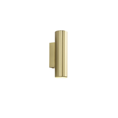 Nepřímé osvětlení - FAN I-DUDUK-R50-ORO Nástěnné svítidlo Duduk kruhové, zlaté, 2 x GU10 Mini, 7 x 5 x 18 cm - FANEUROPE - foto 1