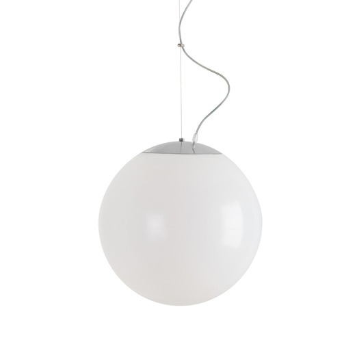 Koule - OS ISI63512 ISIS L3 PE HP závěsné plastové svítidlo nerez / bílá IP40 4000 K 52W LED - OSMONT - foto 1