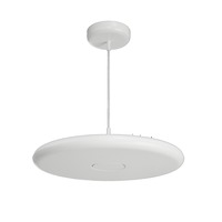 Kruhová - OS ZET60584 ZETA ST2 PF závěsné plastové svítidlo bílá IP40 4000 K 38W LED - OSMONT