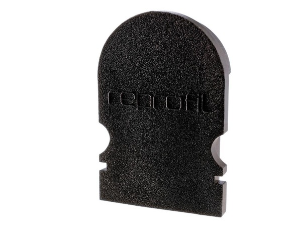 Krytky pro Al profily - IMPR 979522 Koncovka R-AU-02-10 černá 16 mm 2 ks - LIGHT IMPRESSIONS - foto 1