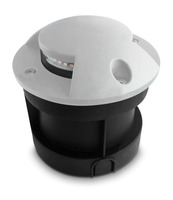 Zapuštěná - CEN PAVIC2L-0513030 Zemní LED PAVI 120 mm 2 světla 5W 24VAC/DC 3000K 160Lm100d 130x130mm 500kg IP67 IK06 - CENTURY